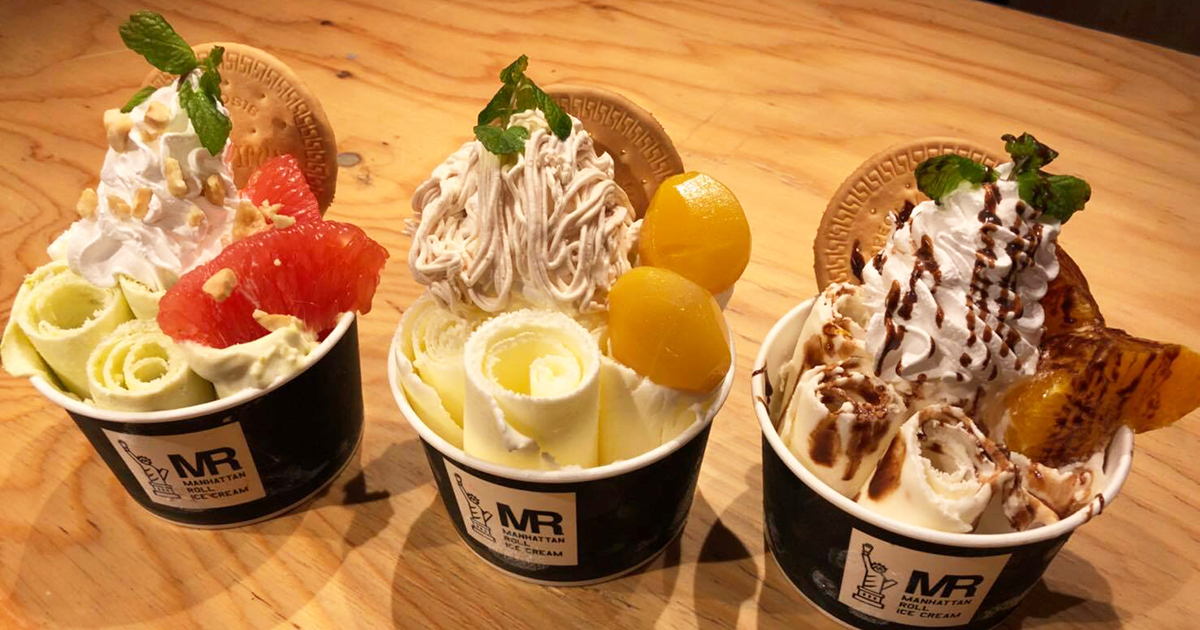 仙台 |「マンハッタンロールアイスクリーム」が東北初出店